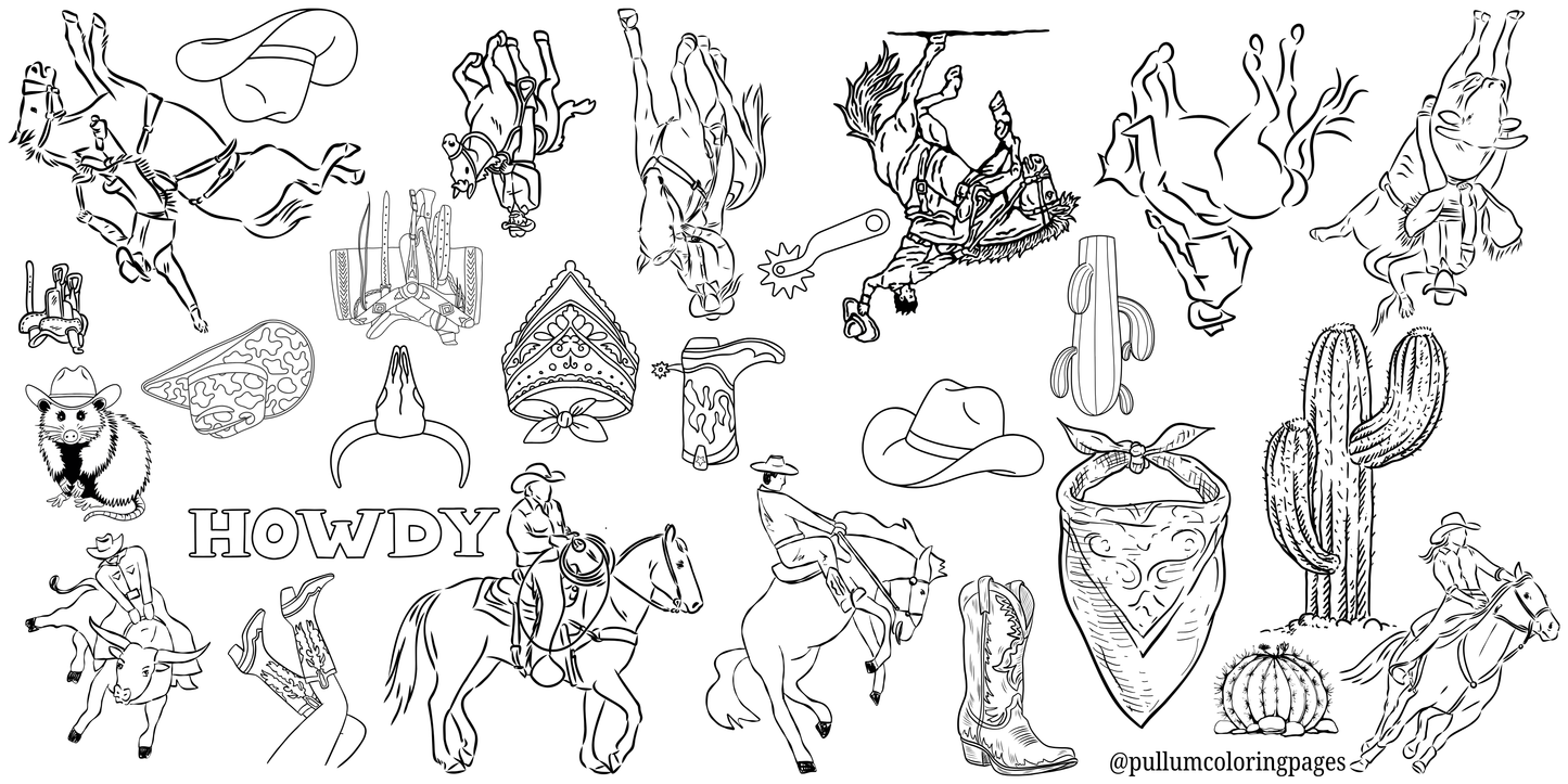 Classic 6ft coloring page