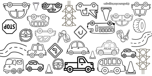 Classic 6ft coloring page